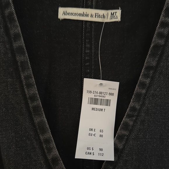 A&F Denim Button-Down Dress - Picture 2 of 2